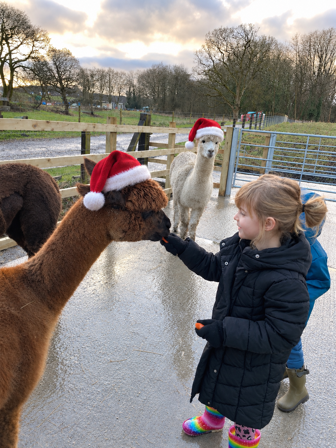 Christmas with the Alpacas